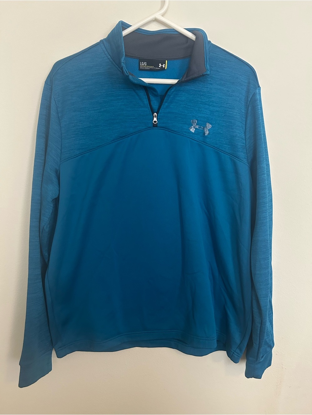 Under Armour Men's Teal Pullover Quarter-Zip